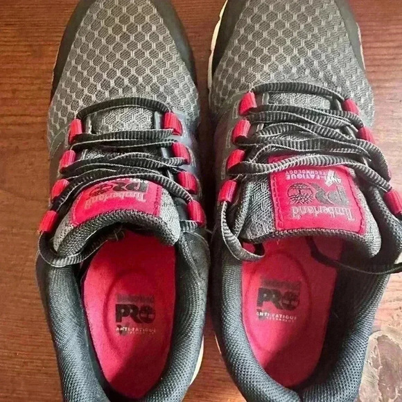 Timberland Pro Radius Knit Composite Safety Toe Work Shoe Sneaker Women’s 7.5 W - Picture 10 of 12